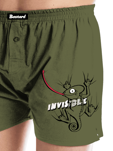 Invisible chameleon pánske trenky Khaki