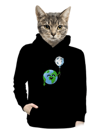 dámska mikina klokanka