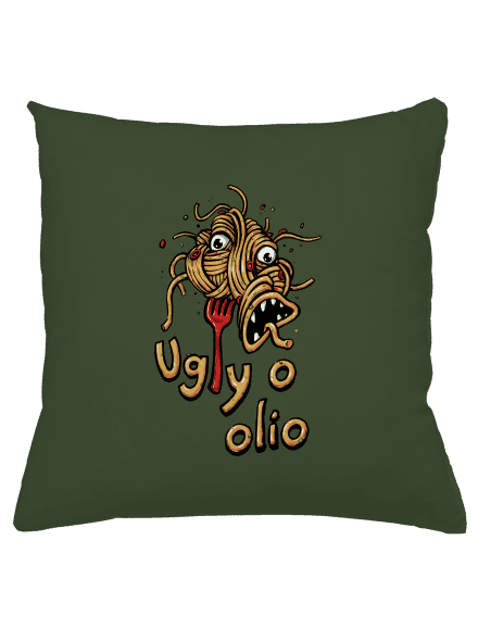 Ugly o olio vankúš Olive Green