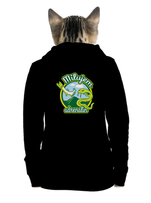 dámska mikina na zips
