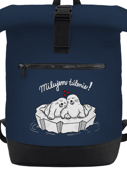 Milujem túlenie batoh French Navy