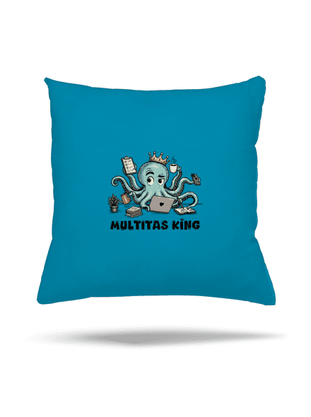 Multitas king vankúš Blue Turquoise