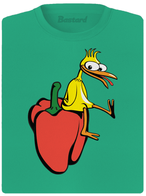 Kura na paprike dámske športové tričko Mint Mal