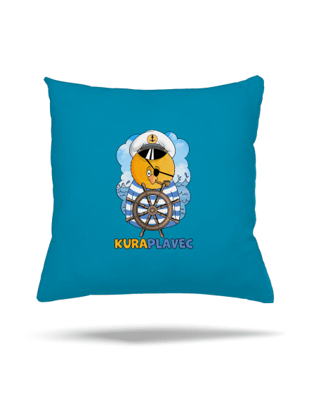 Kuraplavec vankúš Blue Turquoise