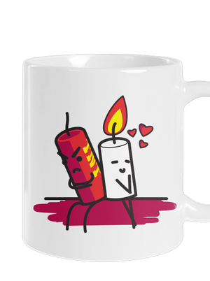 TNT klasický hrnček White