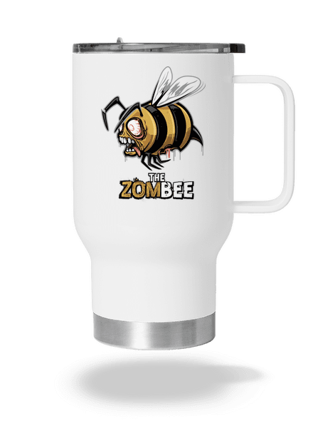 ZomBee - žltá termohrnček White