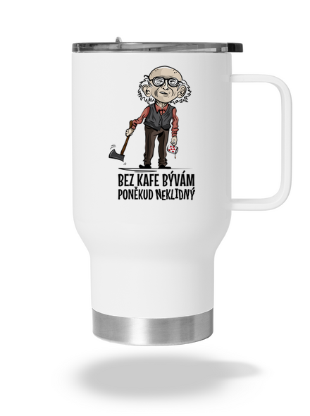 Neklidný bez kafe termohrnček White