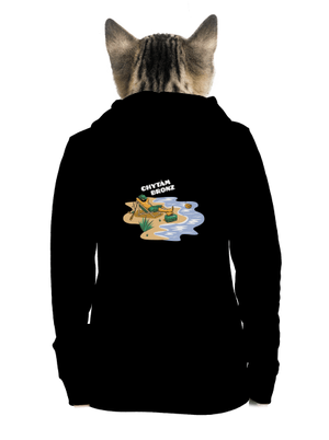  dámska mikina na zips Black