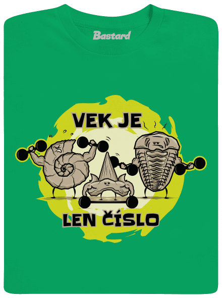 Vek je len číslo detské tričko Kelly Green