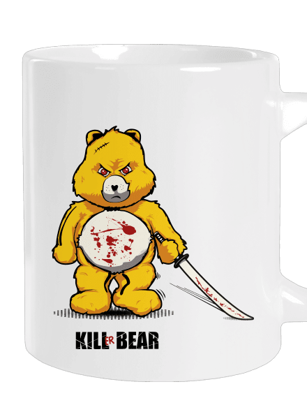 Killer bear veľký hrnček White