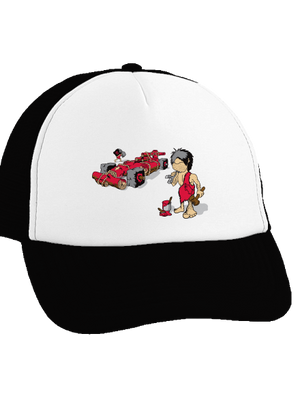 Formule šiltovka truckerka Black cap