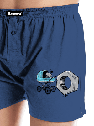 Správna matka pánske trenky Blue