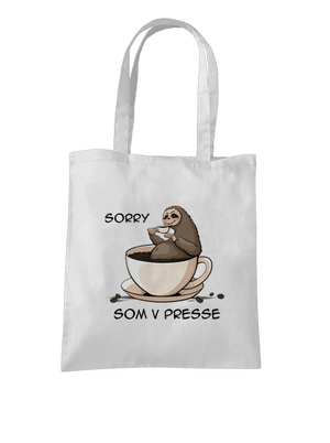 V presse taška White