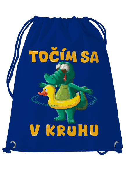 Točím sa v kruhu vak Royal Blue Mal