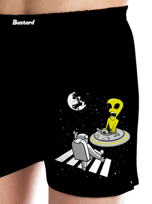 Vesmírny prechod pánske trenky Black