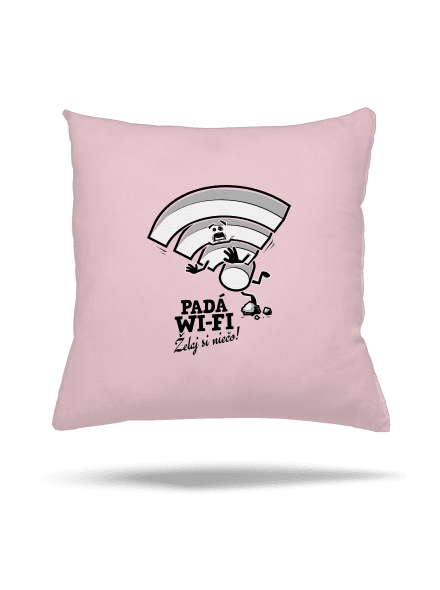 Padá wi-fi vankúš Light Pink