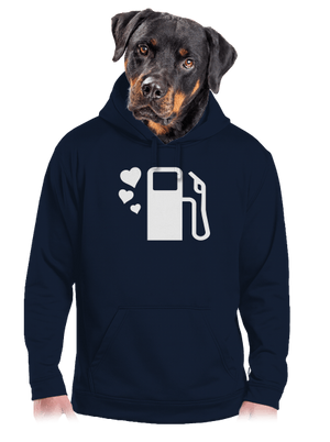 Plnú prosím pánska mikina klokanka Navy