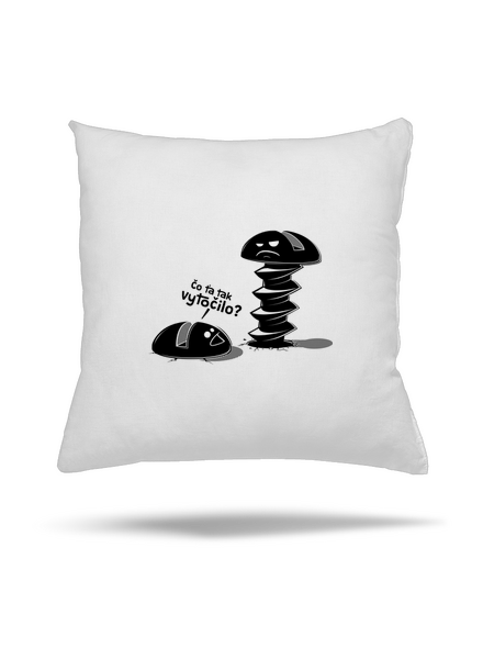Vytočený vankúš White
