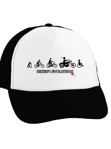 Biker’s Evolution šiltovka truckerka Black cap
