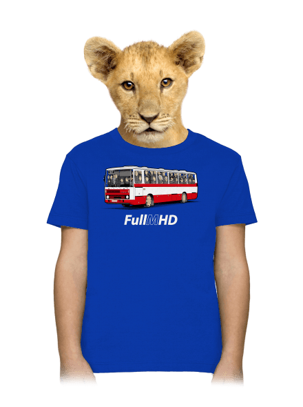 Full MHD detské tričko Royal Blue