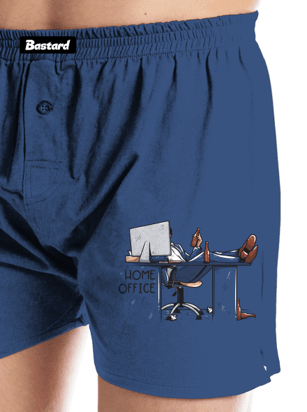 Home Office pánske trenky Blue