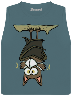 Nanopier dámske tielko voľné Heather Deep Teal