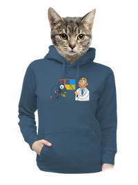 dámska mikina klokanka