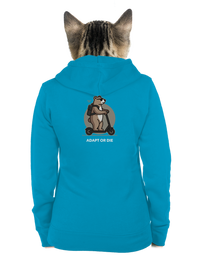 dámska mikina na zips