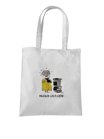 Milujem literatúru taška White