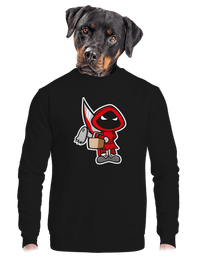 unisex mikina bez kapucne