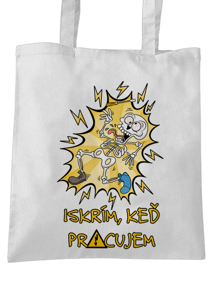 Iskrím taška White