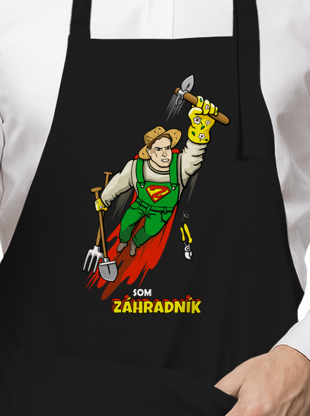 Záhradník zástera Black