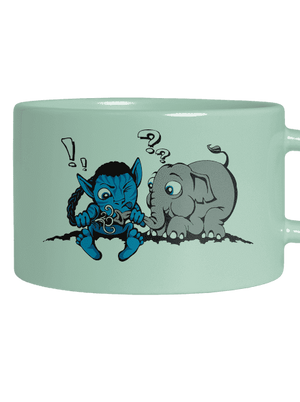 Error 501 hrnček makronka Mint Macaron