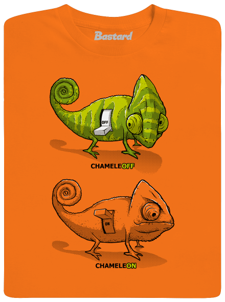 Zapnuté vypnuté detské tričko Orange