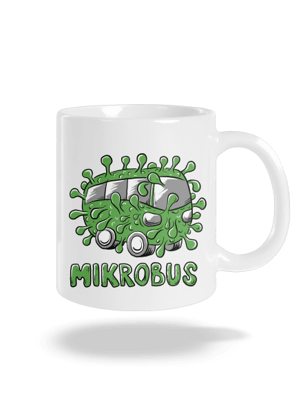 Mikrobus klasický hrnček White