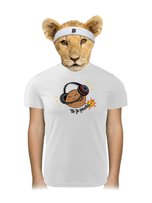 Pecka detské športové tričko White