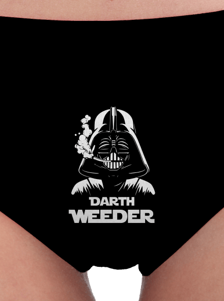Darth Weeder dámske nohavičky Black