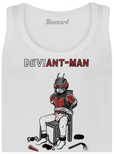 DeviAnt-man dámske tielko klasické White