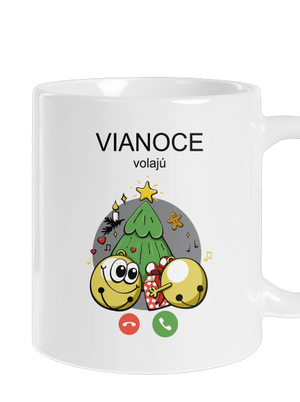 Vianoce volajú klasický hrnček White