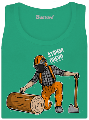 Drevorubač dámske tielko klasické Mint Mal