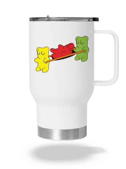 Gumkáči termohrnček White