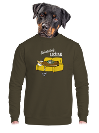 unisex mikina bez kapucne