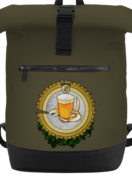 Pivný horoskop: Rak batoh Military Green