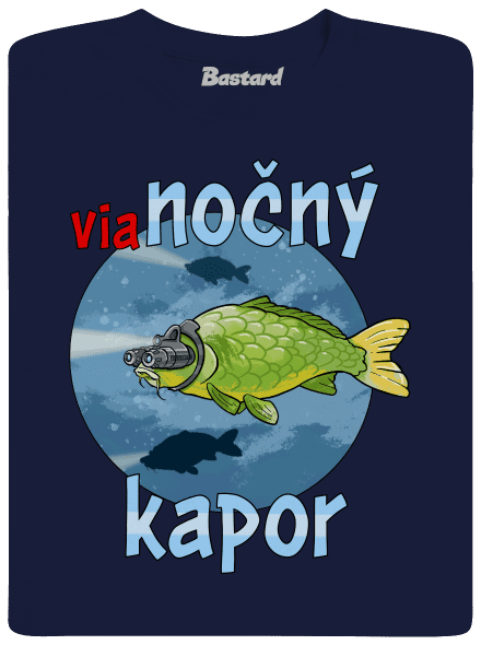 Vianočný kapor detské tričko Navy