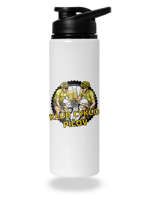 Klub cyklo pičov flaša na vodu White