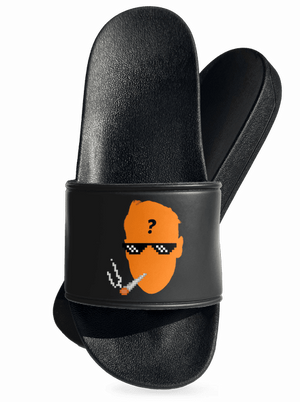 Thug life šľapky Black