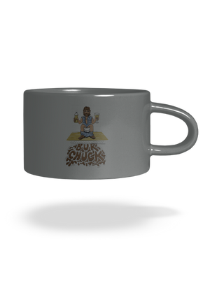 BurChuck hrnček makronka Grey Macaron