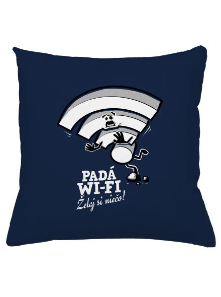 Padá wi-fi vankúš Dark Navy