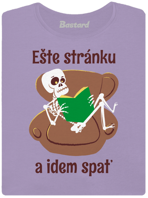 Ešte stránku dámske tričko s lemom Lavender