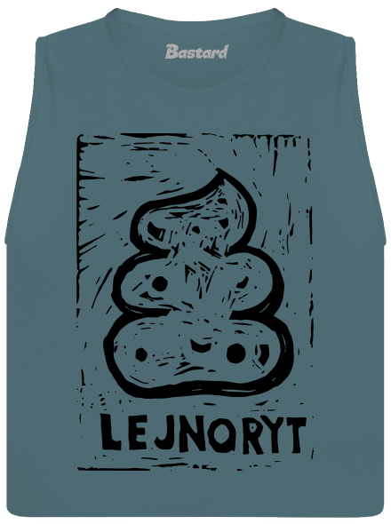 Lejnoryt dámske tielko voľné Heather Deep Teal
